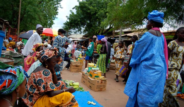 Markets Full of Color Reflect Everyday Life in Senegal