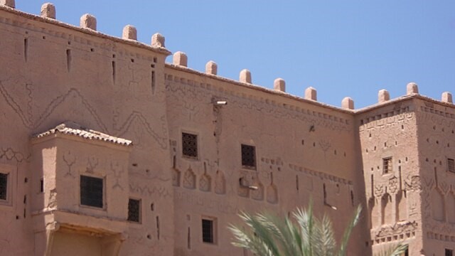 Traditional Berber architecture in the town of Ouarzazate, Morocco (Image 2 of 3)